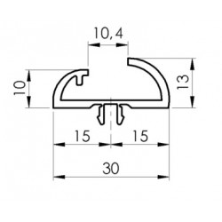 Aluprofil - 30-F