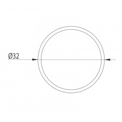 Aluprofil - D32 - Natúr Elox