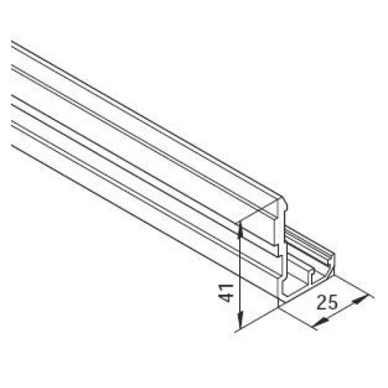 Aluprofil mk 2040.25 - Utolsó darabok!!