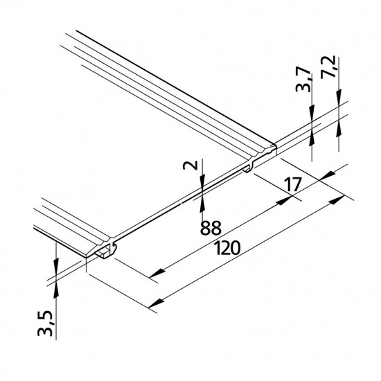 Aluprofil mk 2040.85