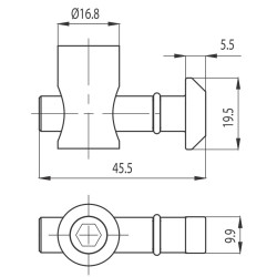 Belső Csatlakozó - 0 - V2