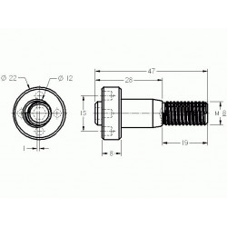 Csavar - 14 - E