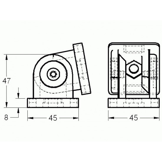 Csukló - 45x45