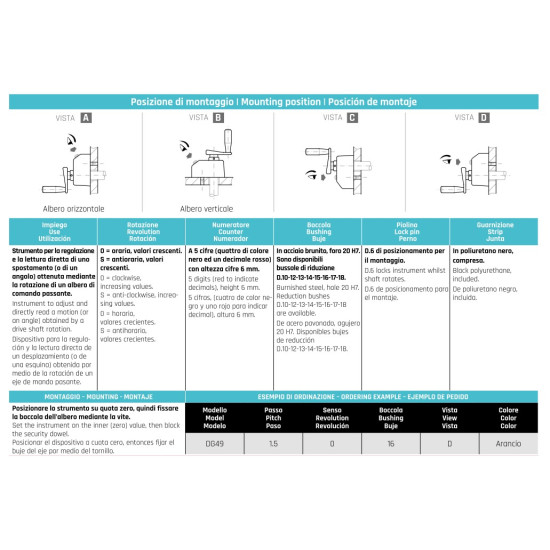 DG49 - 0,5 - 0 - 20  - C - Fekete