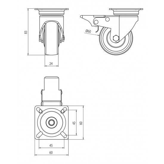 Görgő - D60