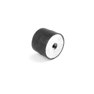 Hengeres rezgéscsillapító, M12 belső menettel, 60x30mm, 170kg max. terhelés.