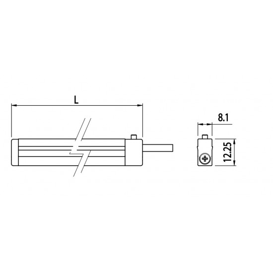 Led lámpa L=2990mm