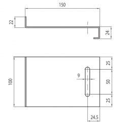 Panel megfogó