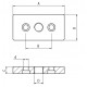 Pneumatikus elem - 90x45 - Alu -3/8"