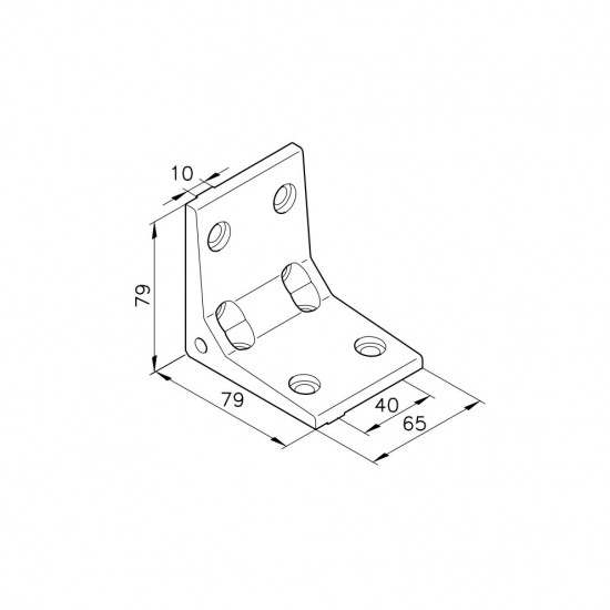 Sarokelem - G65S - 79x79x65