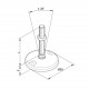 Szintező talp - M16x70 - D99