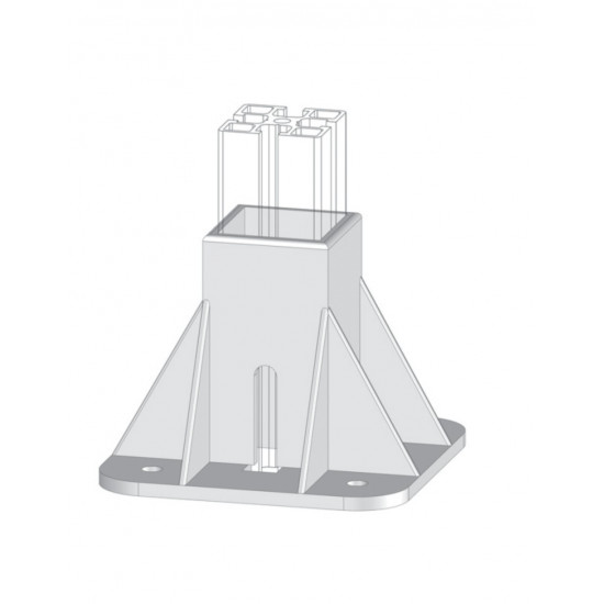 Talp - 45x45 - Alu - Univerzális