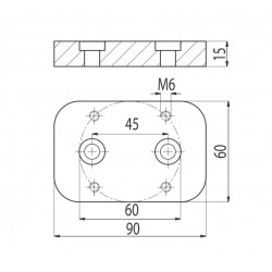 Talpelem - 90x60 - M6