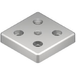 Talplemez -  80x80 - M12 - Alu