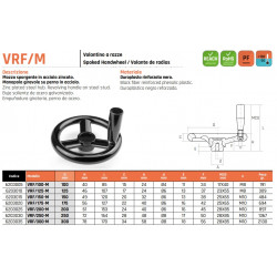 VRF/100 M Három küllős kézikerék - D100