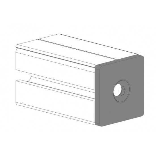 Zárókupak - 45x45 - Szürke